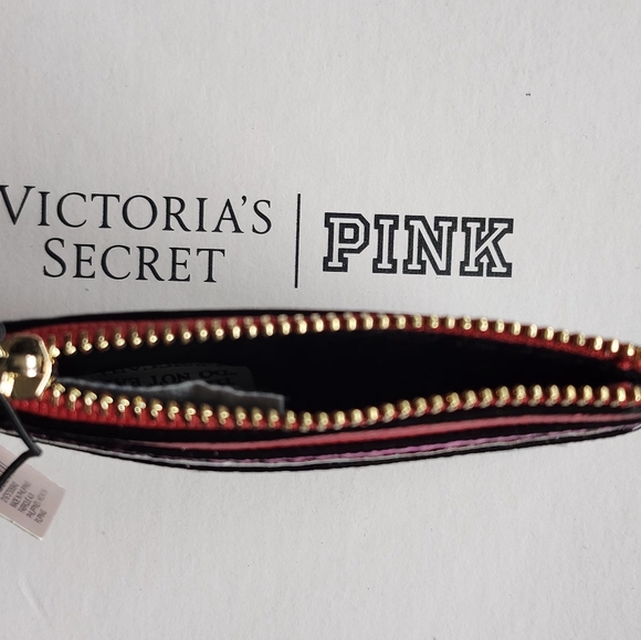 Victoria's Secret Pink Heart Card Wallet - Picture 6 of 6